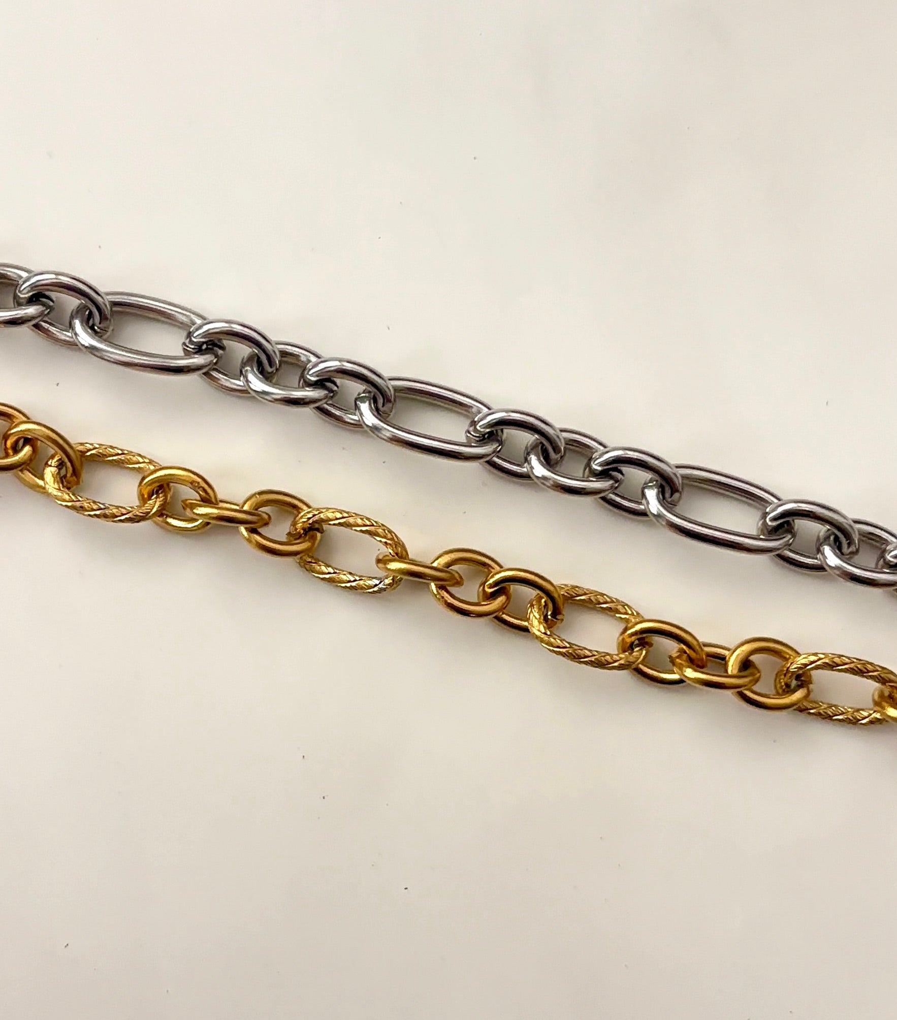 Two-tone duo bracelet