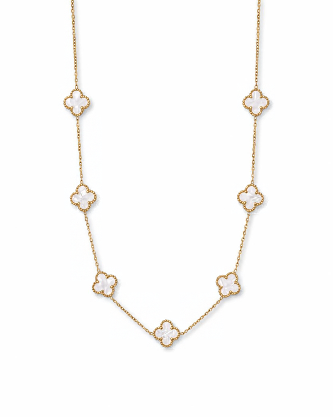 white clover - necklace