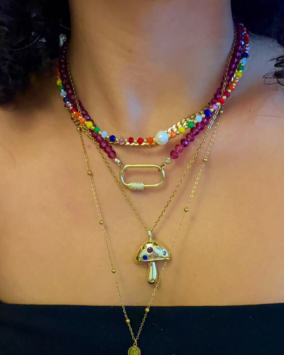 Magic Mushroom Necklace