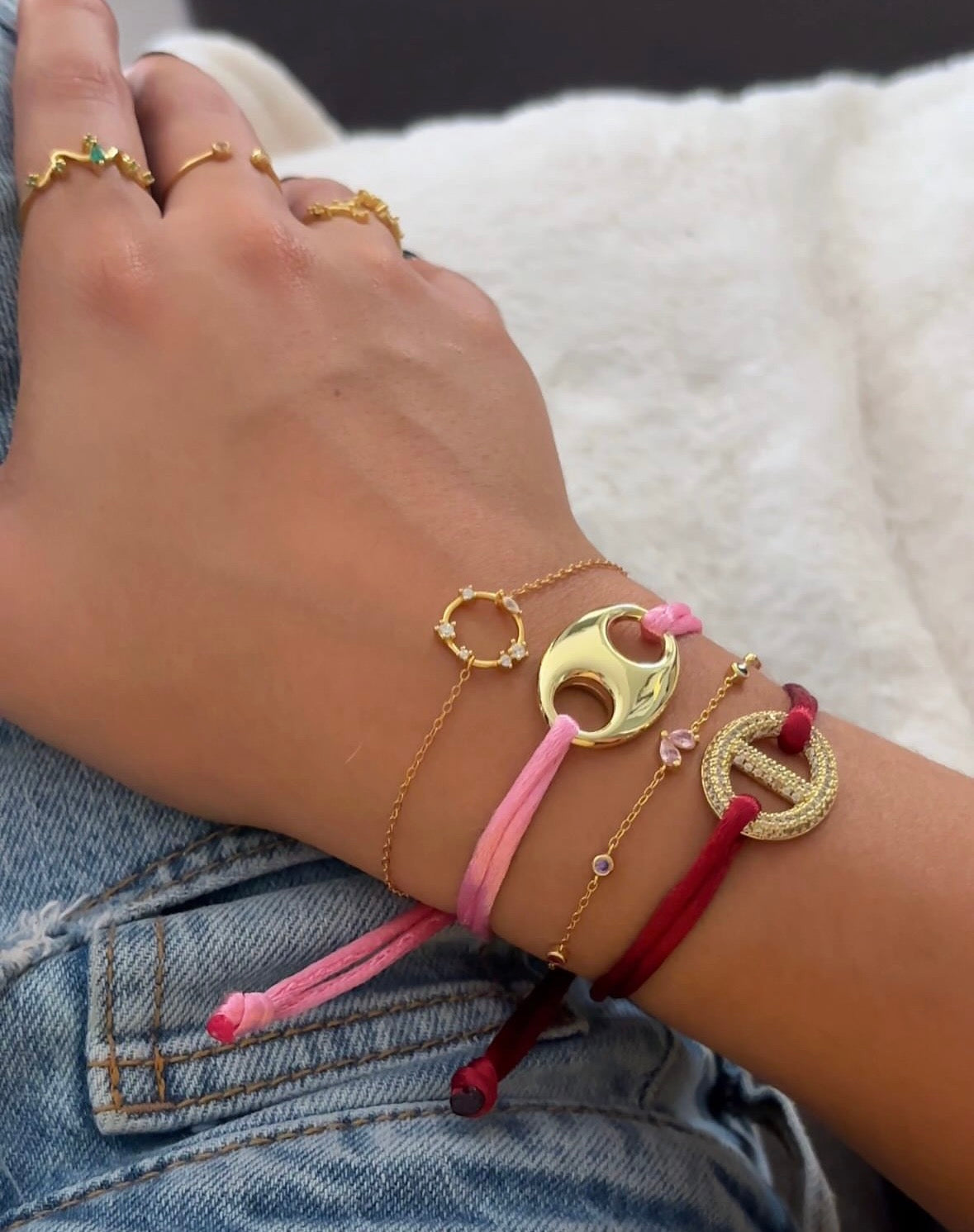 GG nylon bracelet