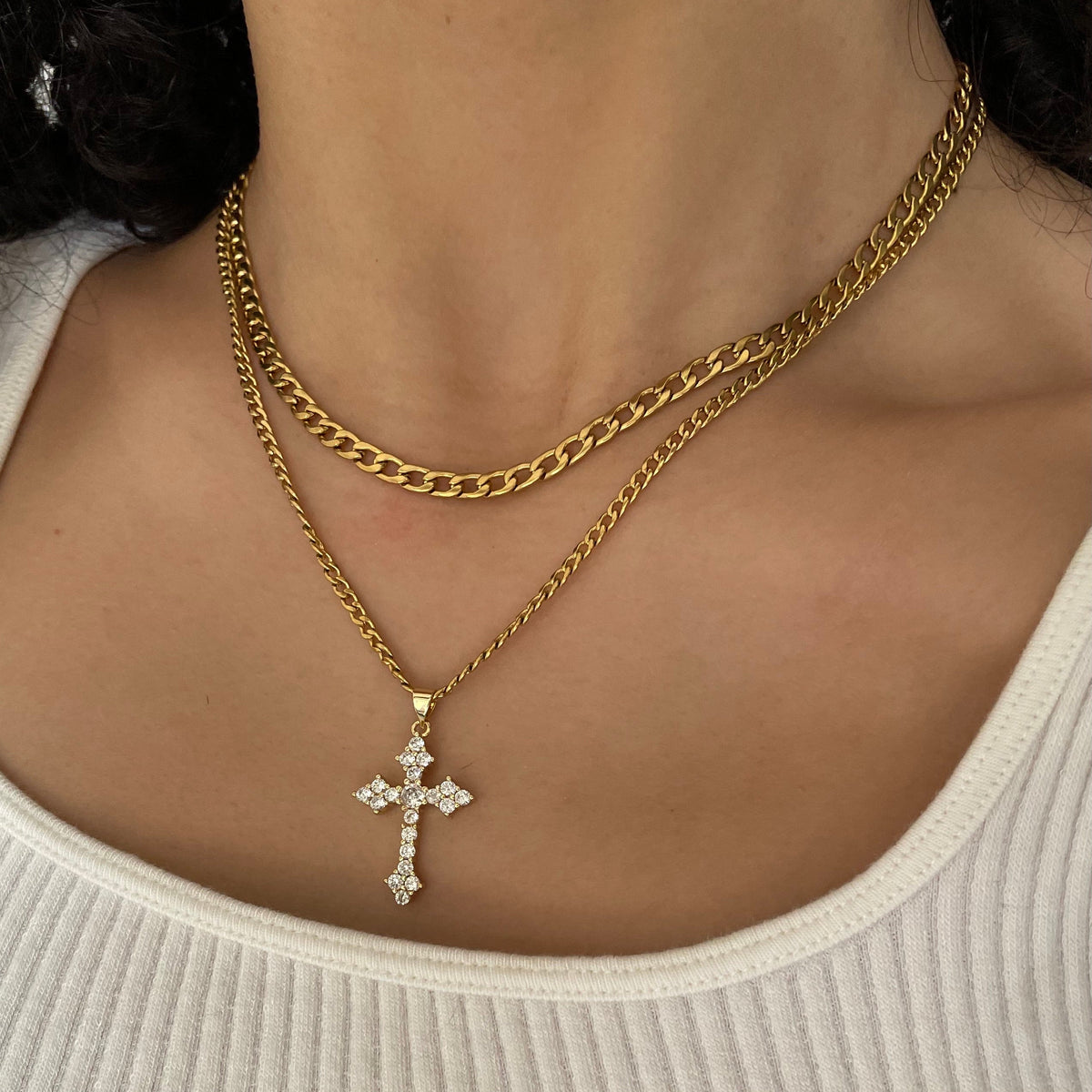 Gold cuban chain