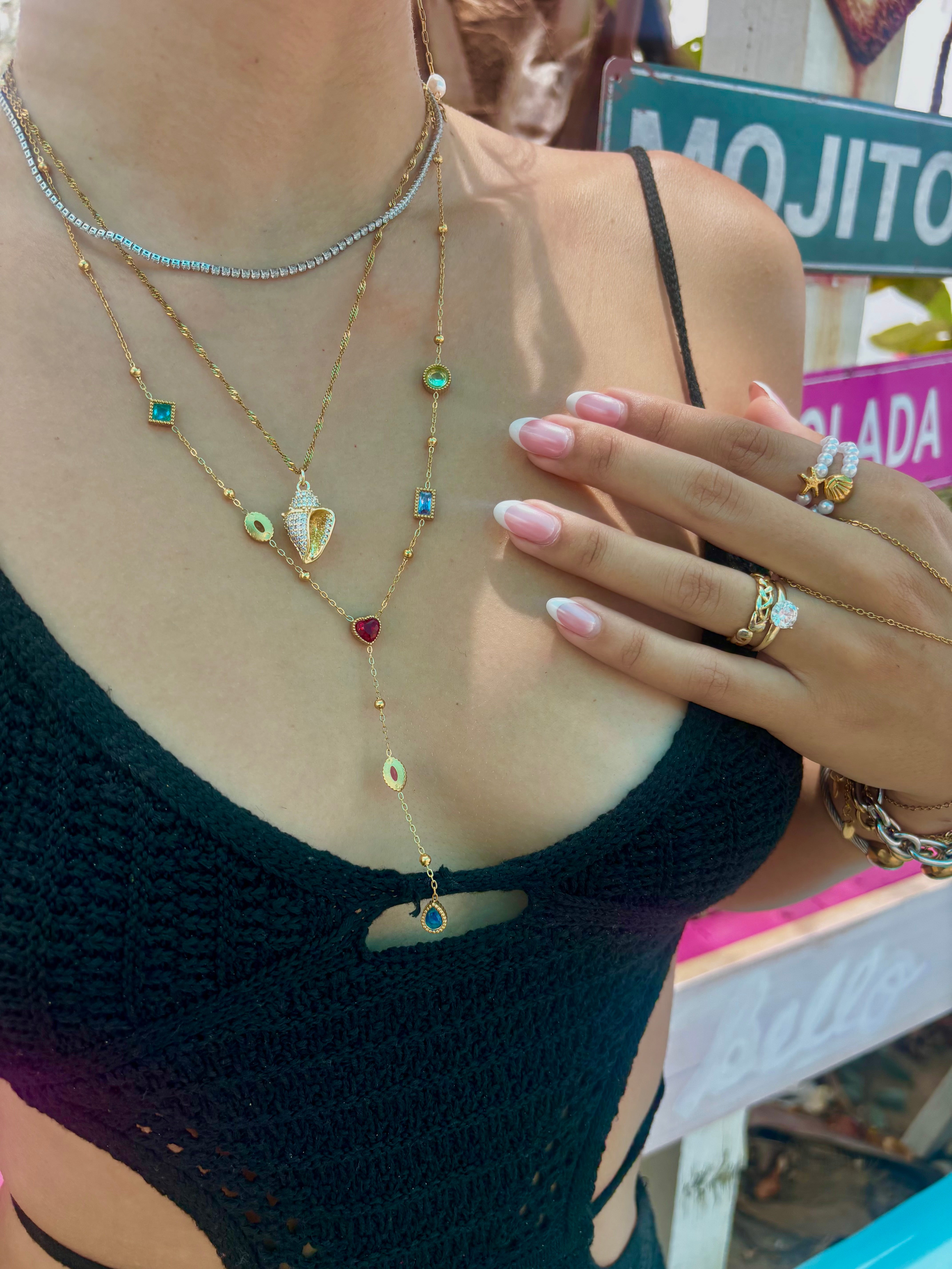 Mosaic Lariat