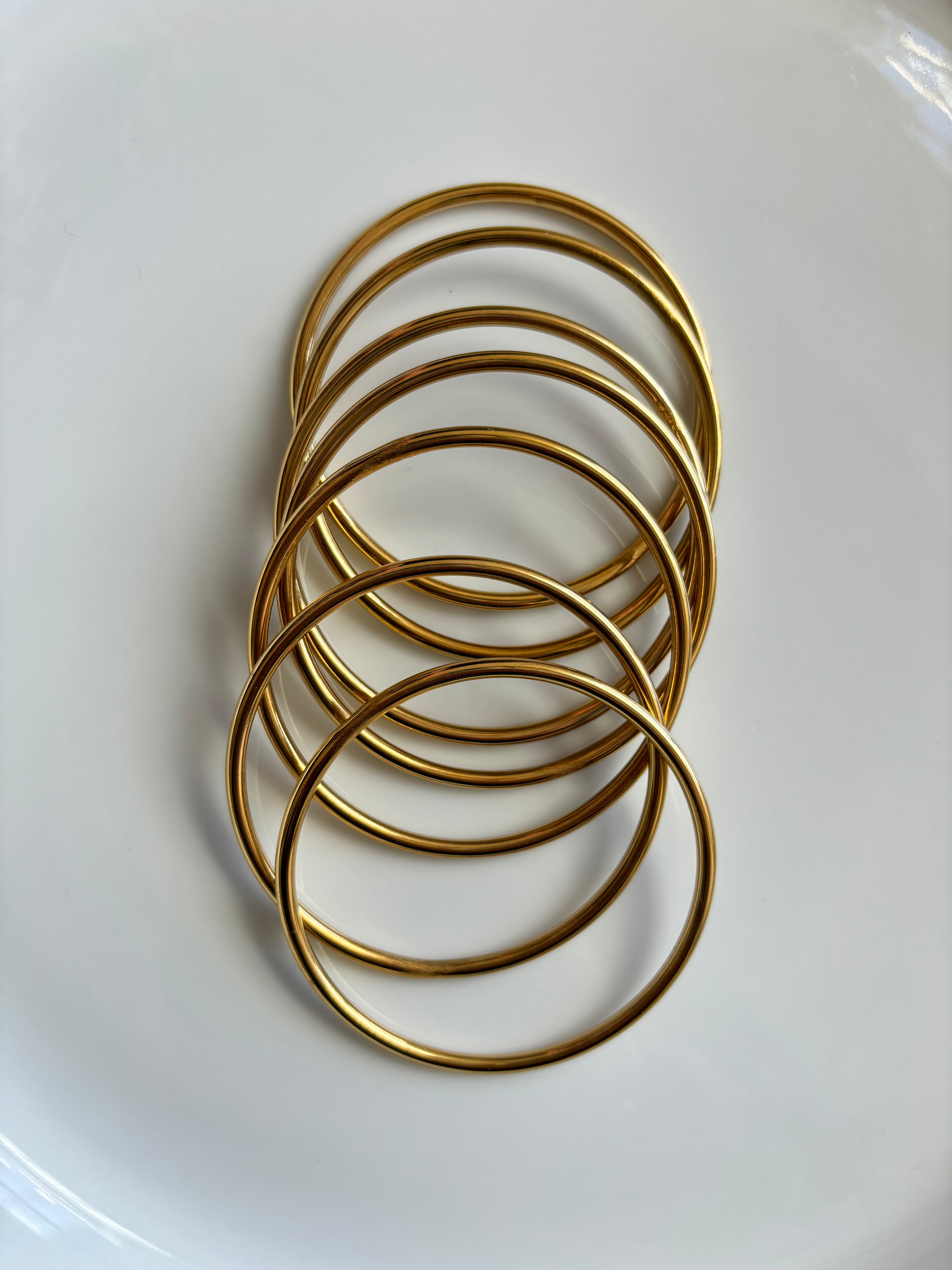 Golden bracelets