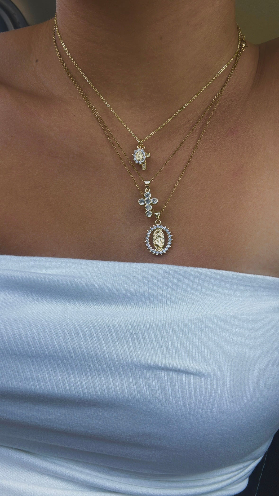 Mini zirconia cross