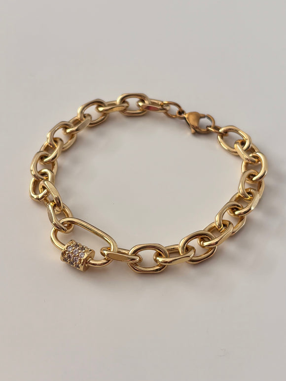 Carabiner bracelet