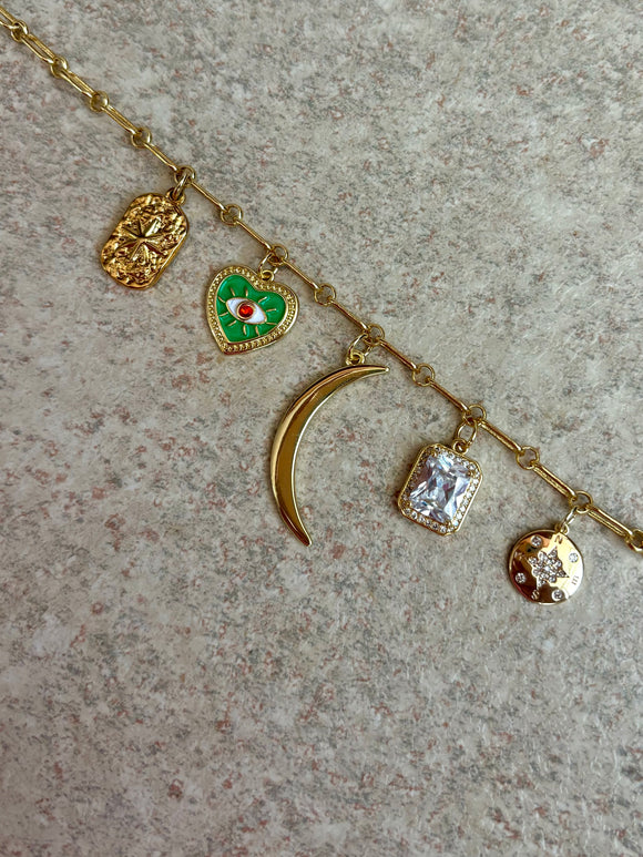 Septiembre charm necklace