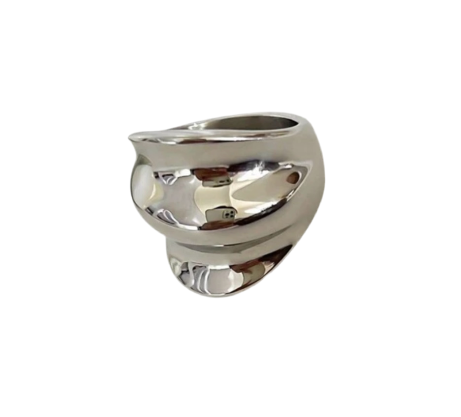 Anillo de plata de invierno