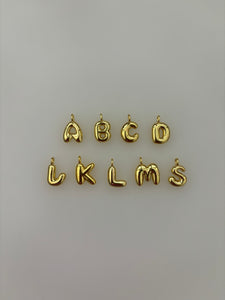 Chunky Initial Charms