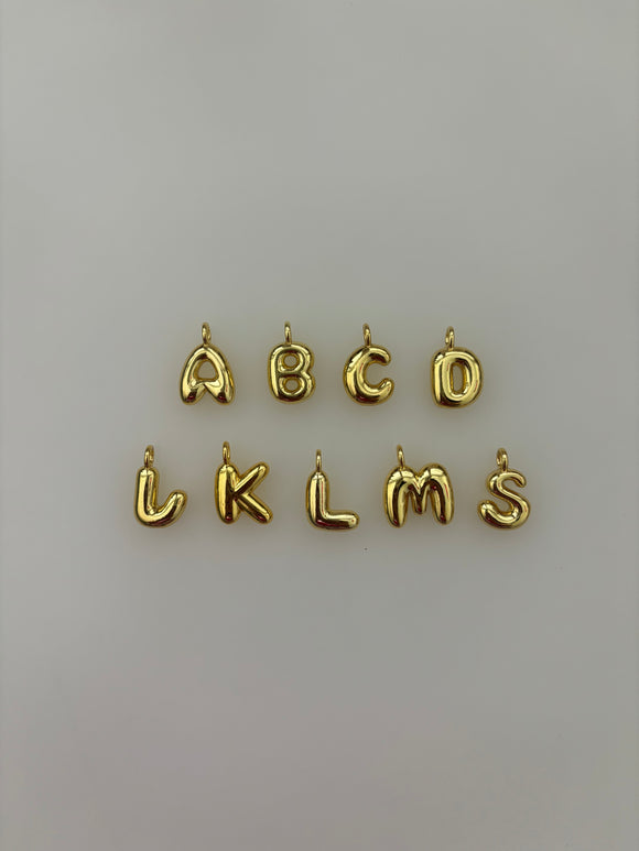 Chunky Initial Charms