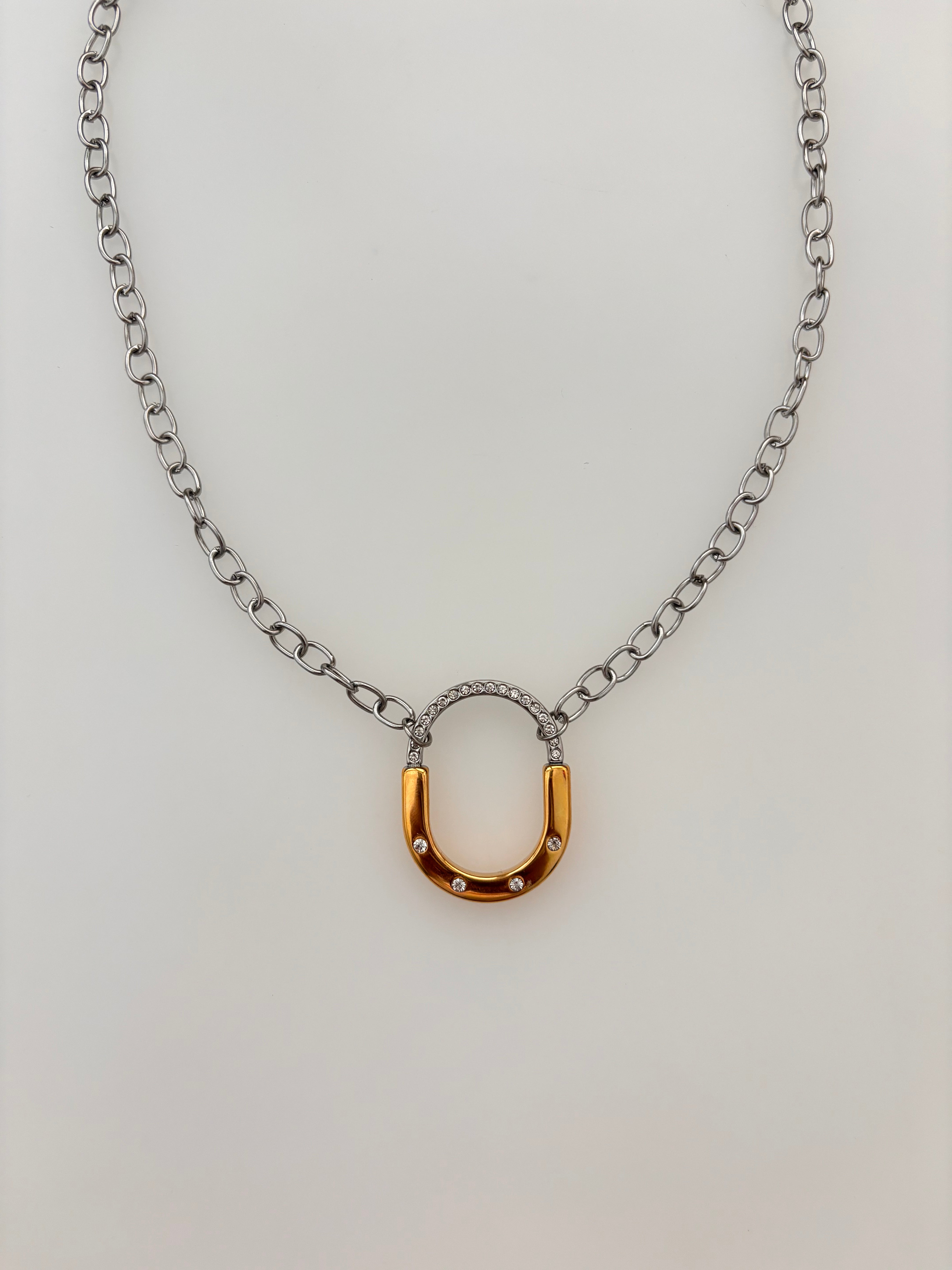 Lock necklace