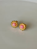 Pink Sunset stud