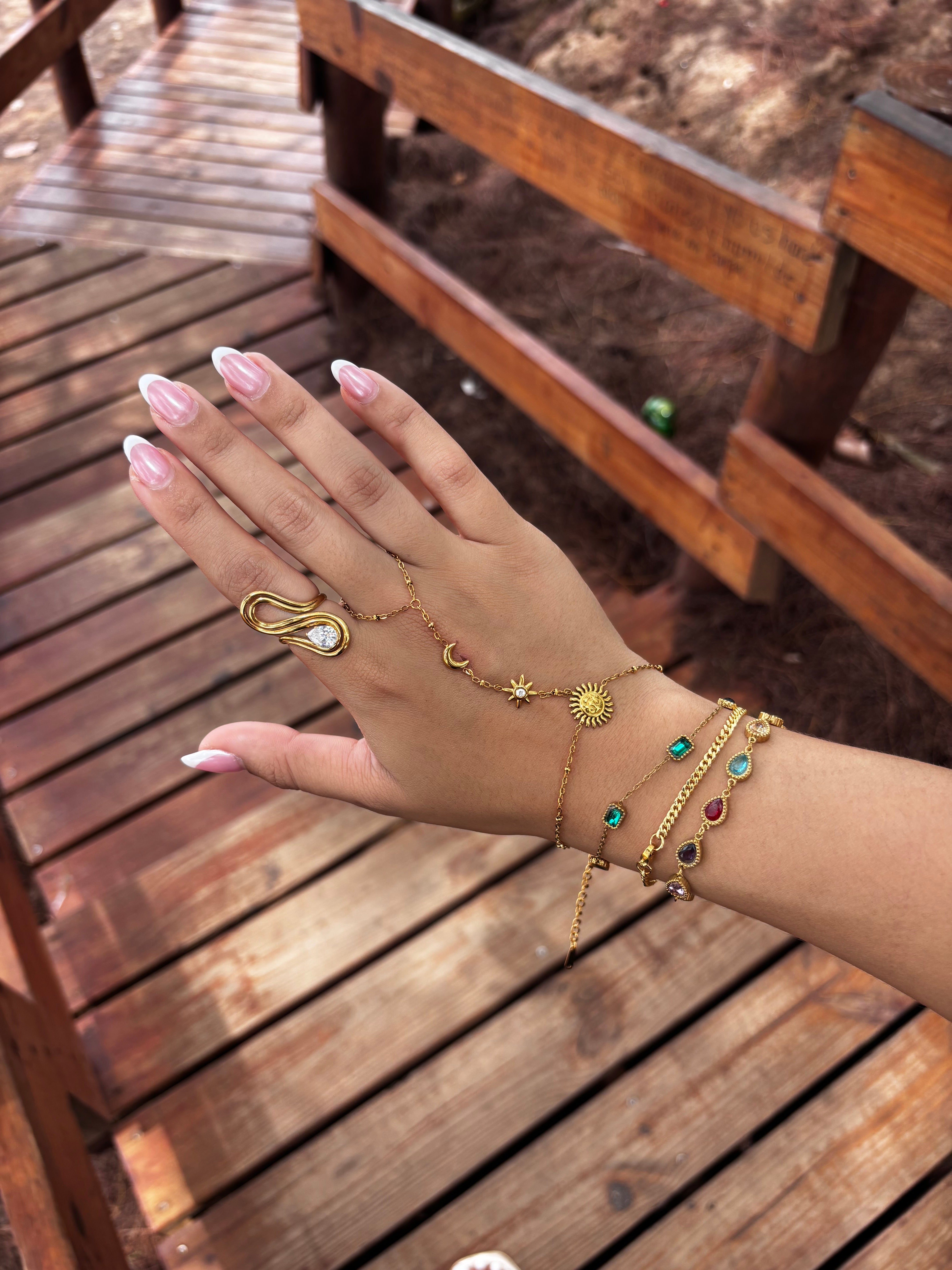 Solstice Hand Chain
