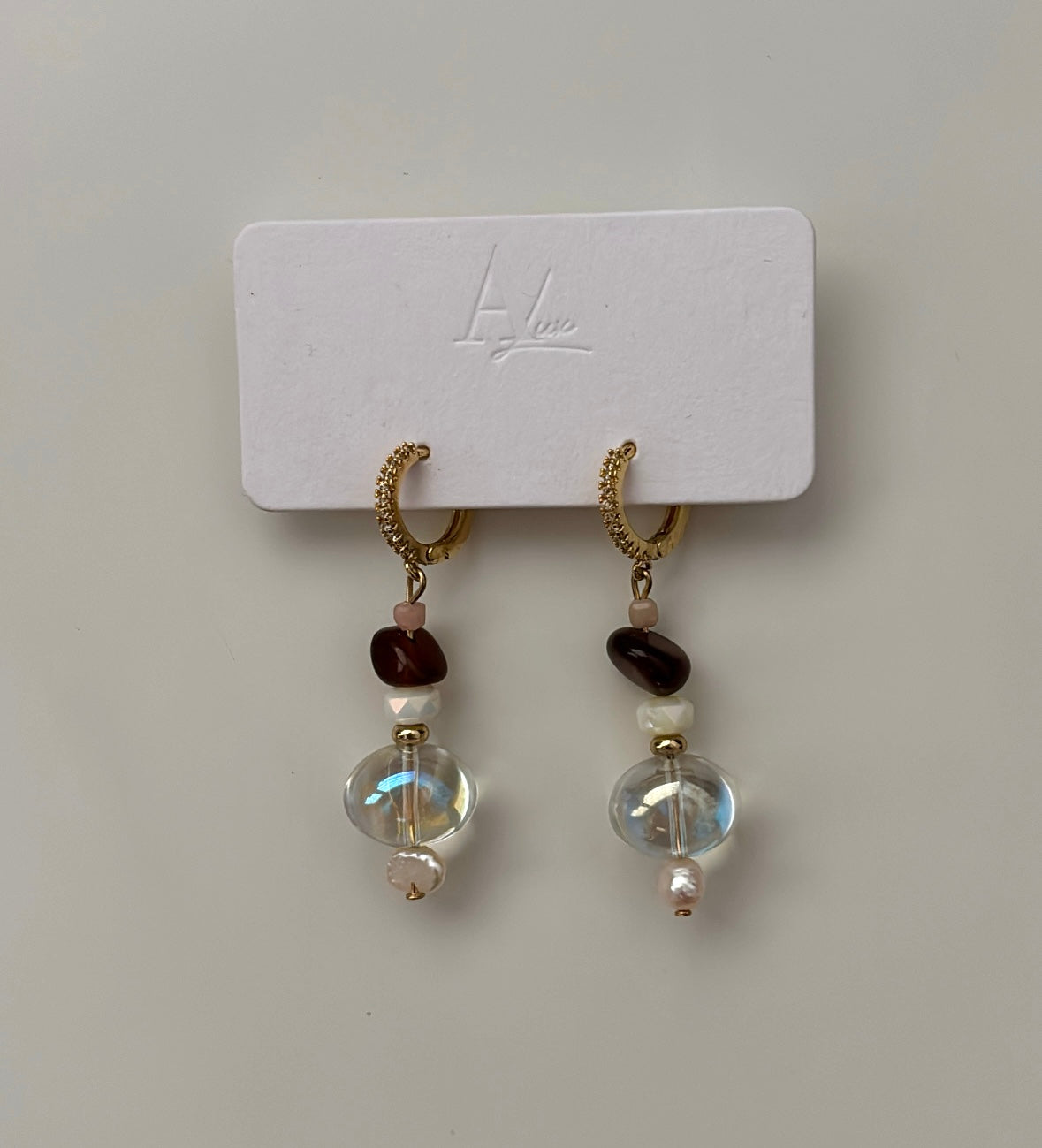 Aqua Earrings