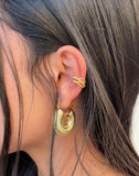 Caracol hoops