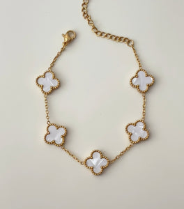 White clover bracelet