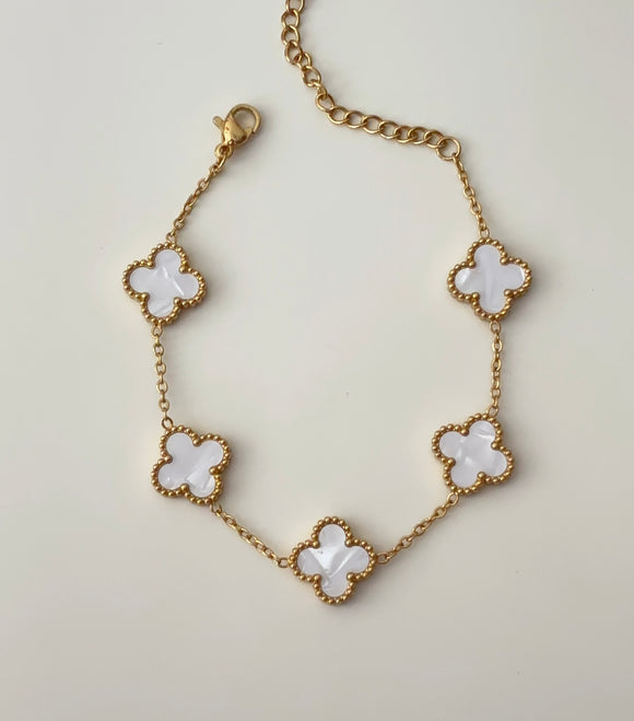 White clover bracelet