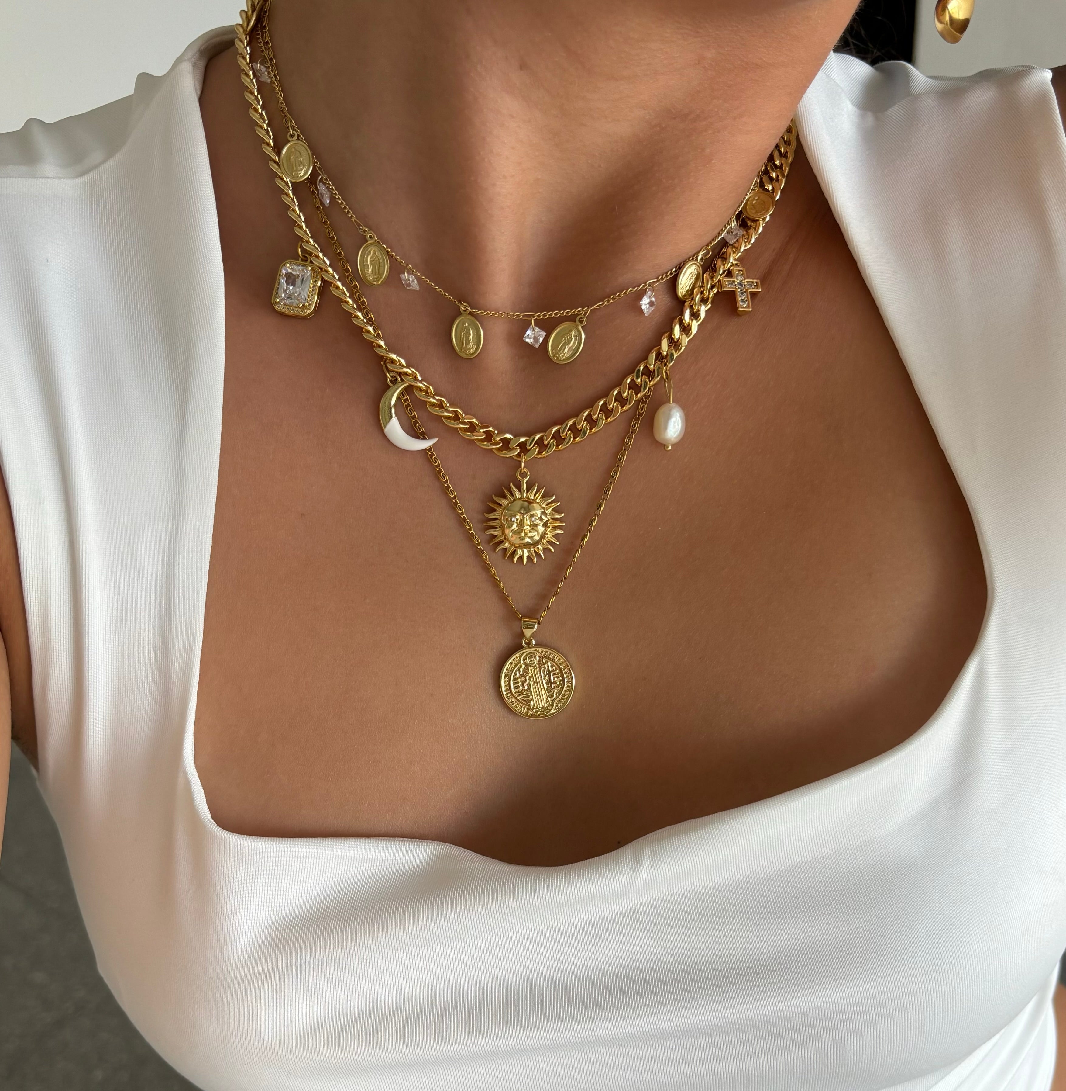 Virgin Mary pin