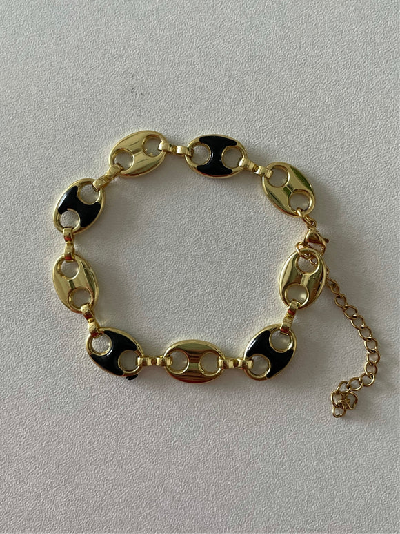 GG black bracelet