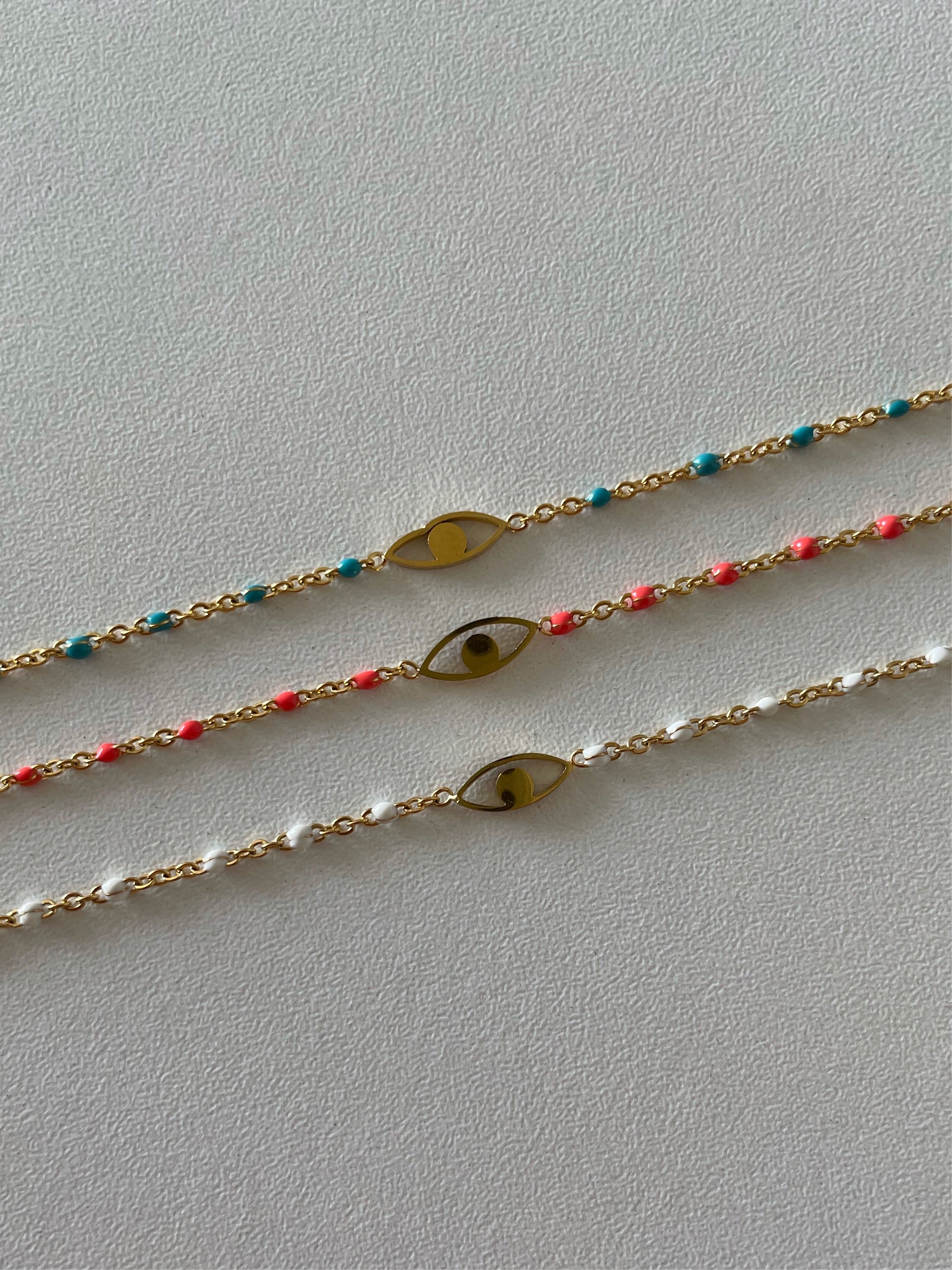 Colorful evil eye