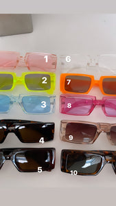 Colorful sunglasses